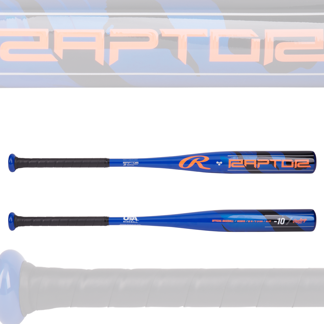 Kinder Raptor Kinder Baseballschläger Rawlings RUS5R10 Raptor USA Baseball
