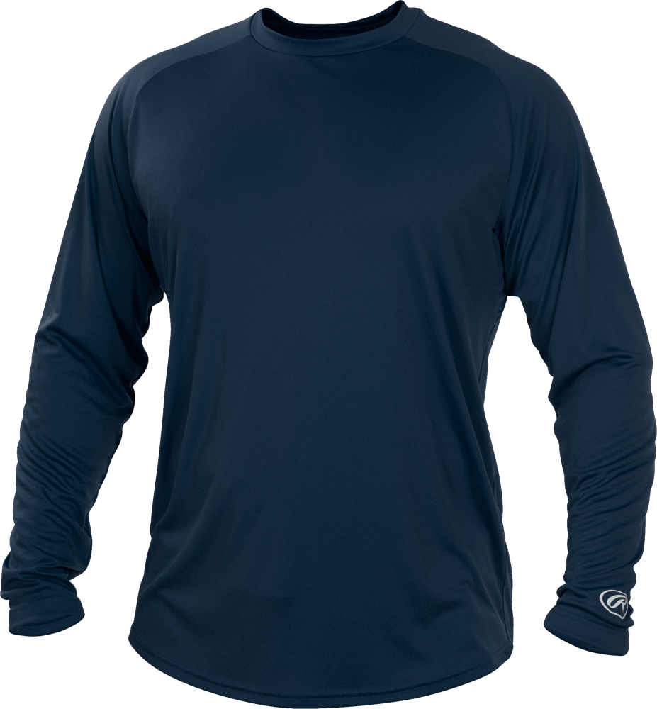 YLSRT Youth Longsleeve Performance Shirt navy