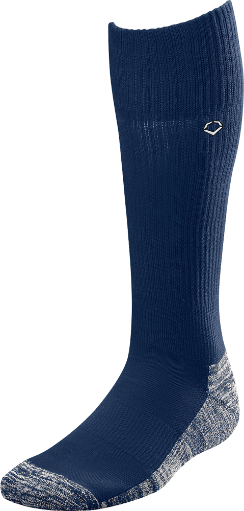 WTV4446 Solid Color Game Socks navy