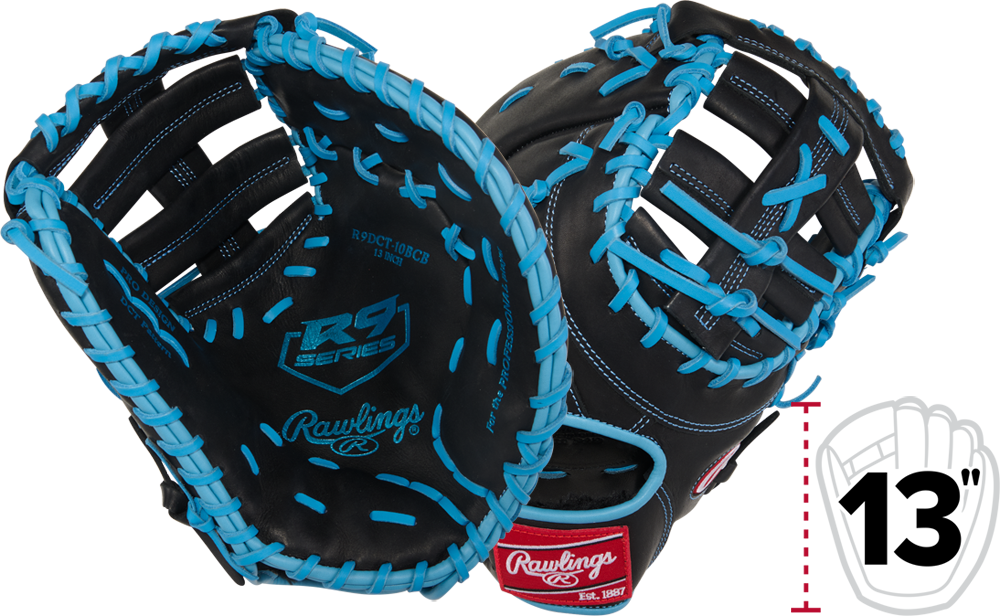 R9 R9DCT-10BCB Baseball First Base Mitt