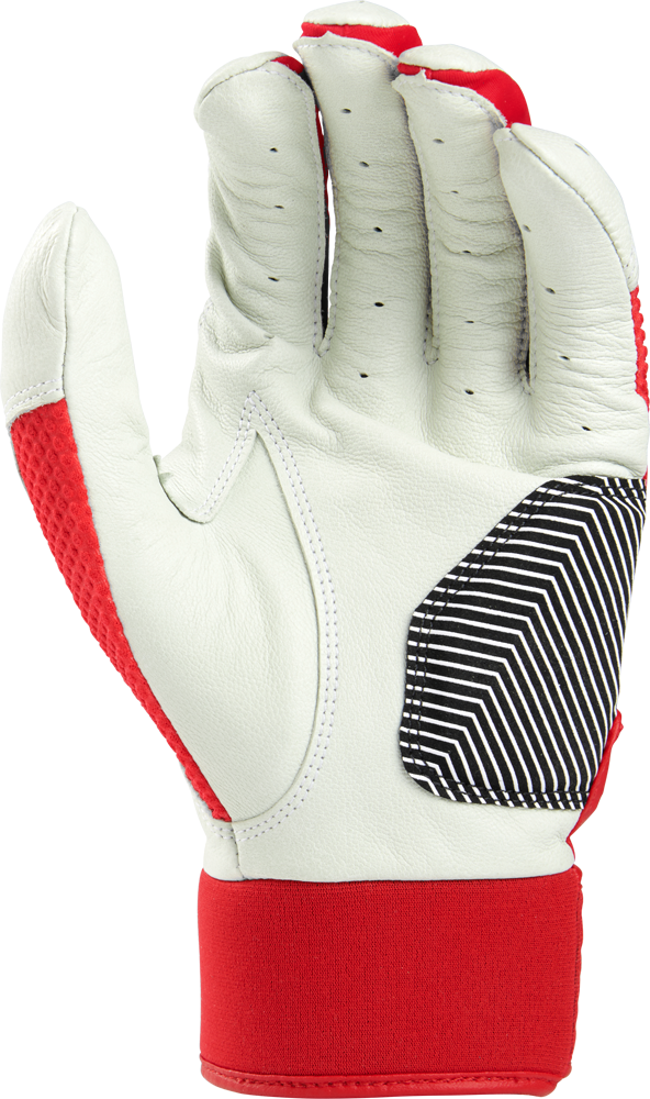 WH22BG Workhorse Adult Batting Glove Pair scarlet