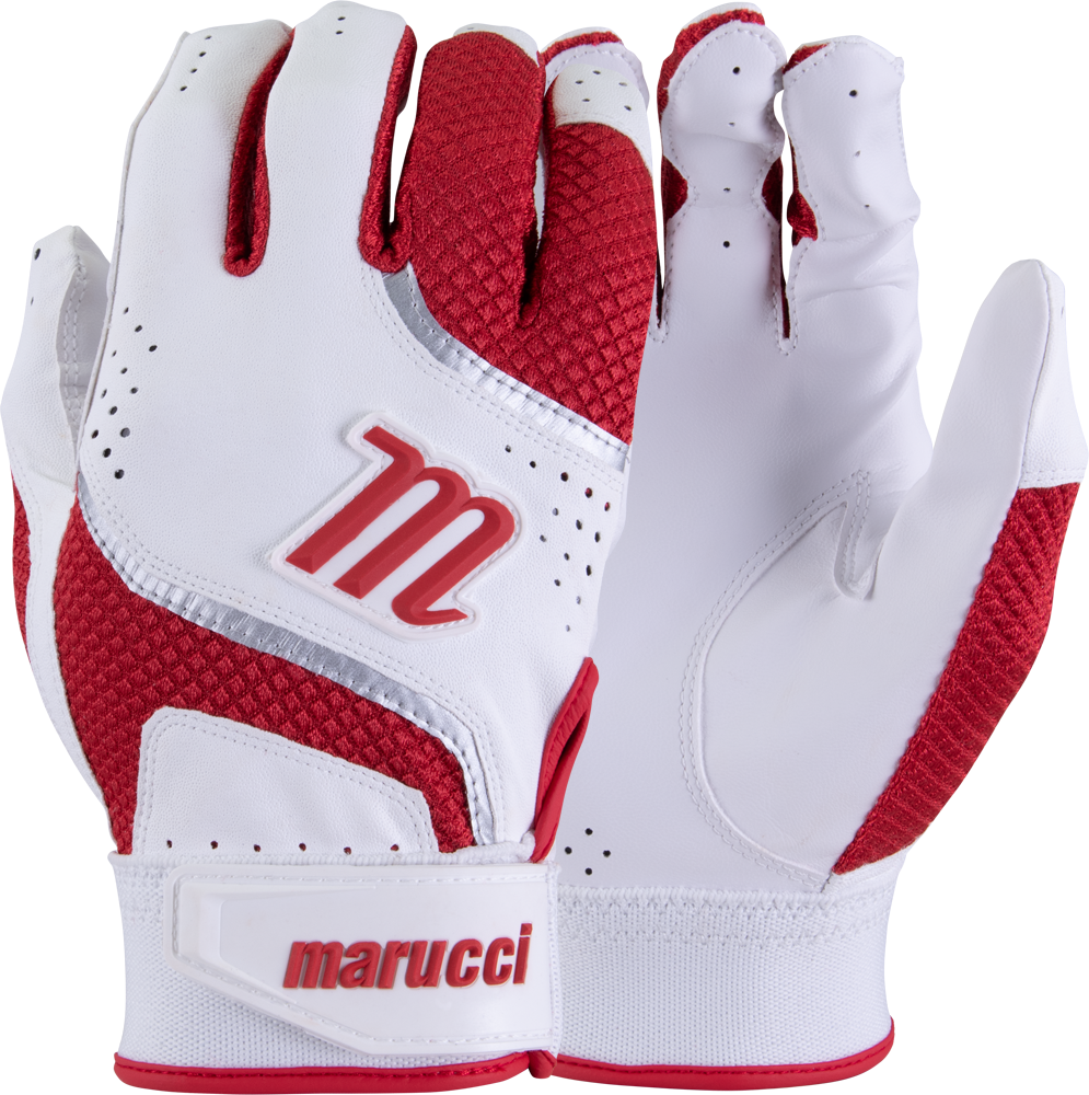 MBGCD2 Code Adult Batting Glove scarlet