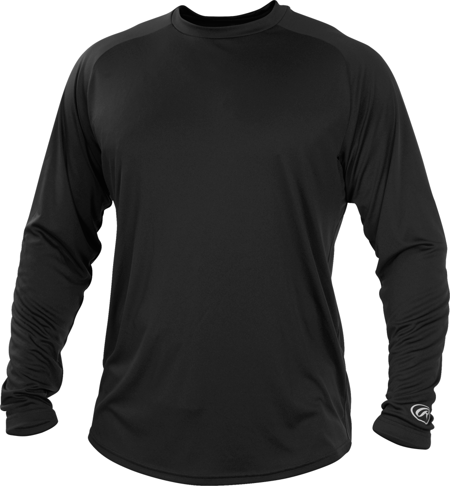 YLSRT Youth Longsleeve Performance Shirt black