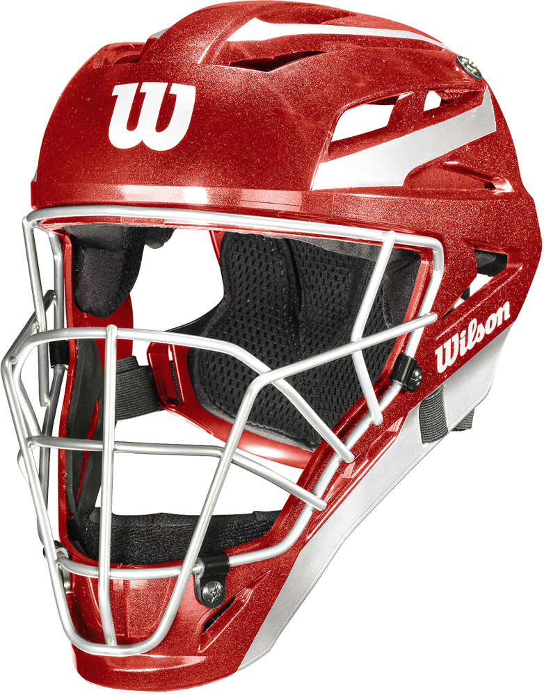WTA5700 Pro Stock Catcher’s Helmet L/XL scarlet