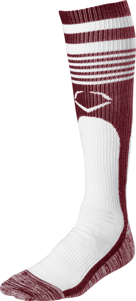 WTV4448 Throwback Game Socks maroon