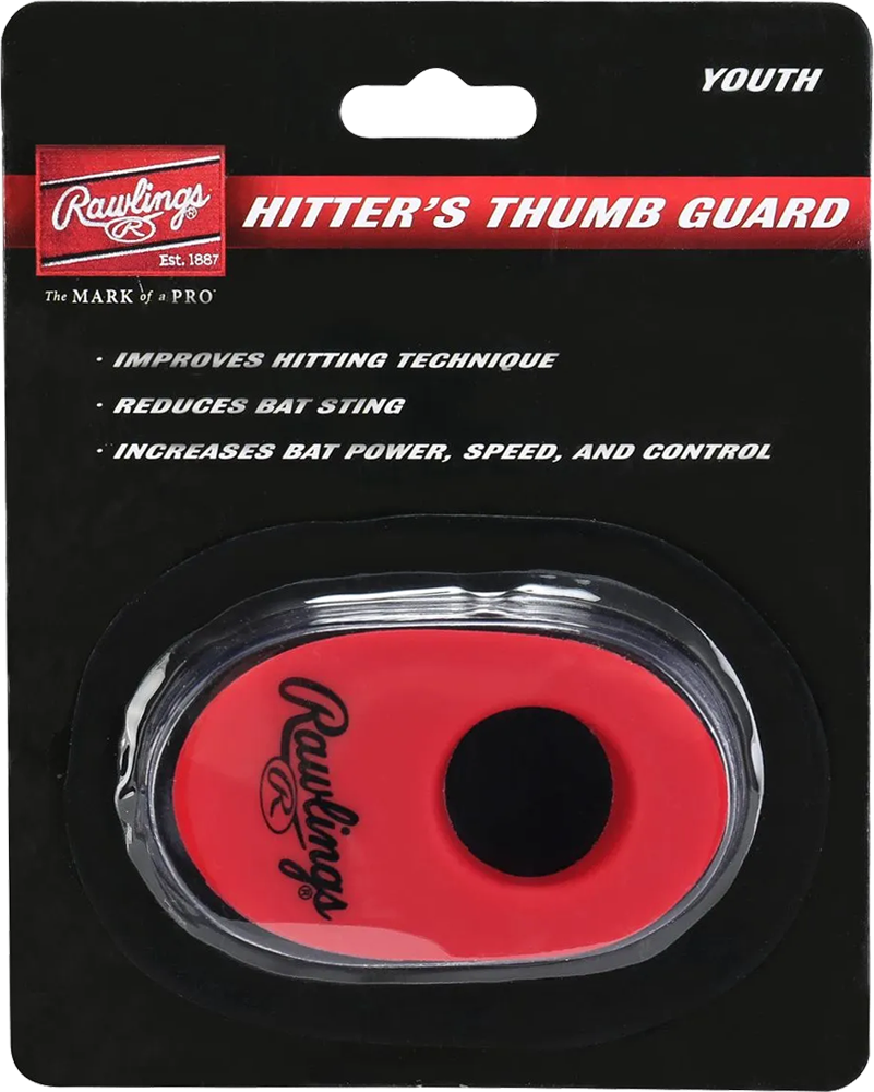 Rawlings Youth Hitters Thumb Guard Fielder's Choice Baseball & Softball Equipment