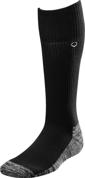 WTV4446 Solid Color Game Socks black