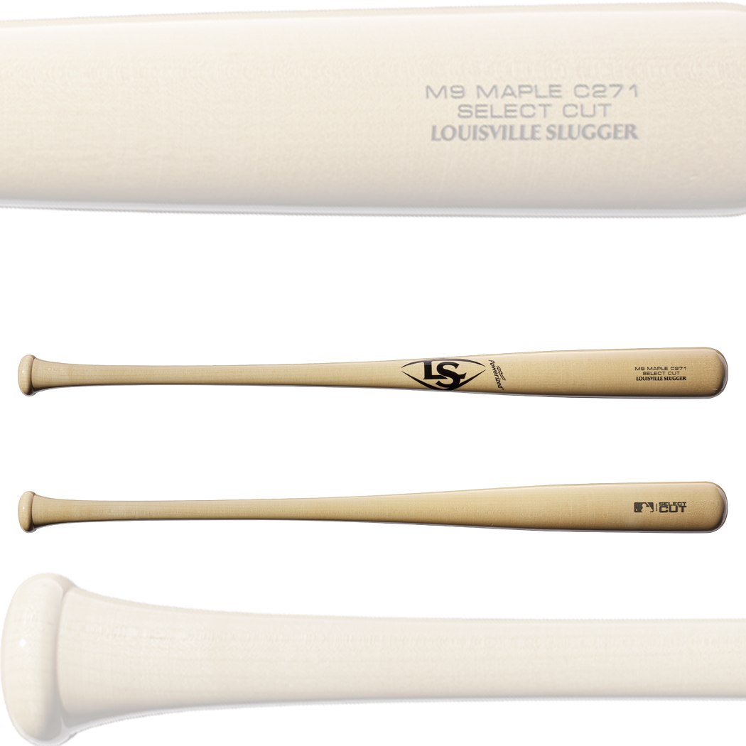 Louisville Slugger Select Cut C271 Maple Wood Baseball Bat (WTLW7M271A20) 