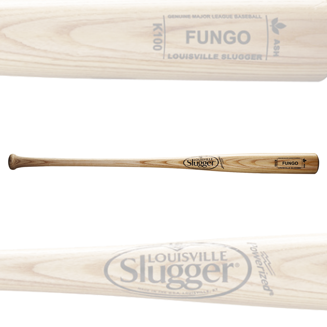  Louisville Slugger WBFN100-NA Fungo K100 Natural