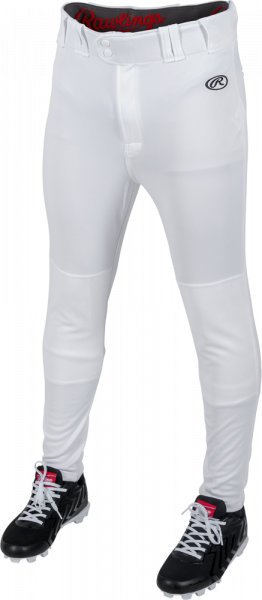 YLNCHJG YOUTH Launch Pro Taper Fit Pant white